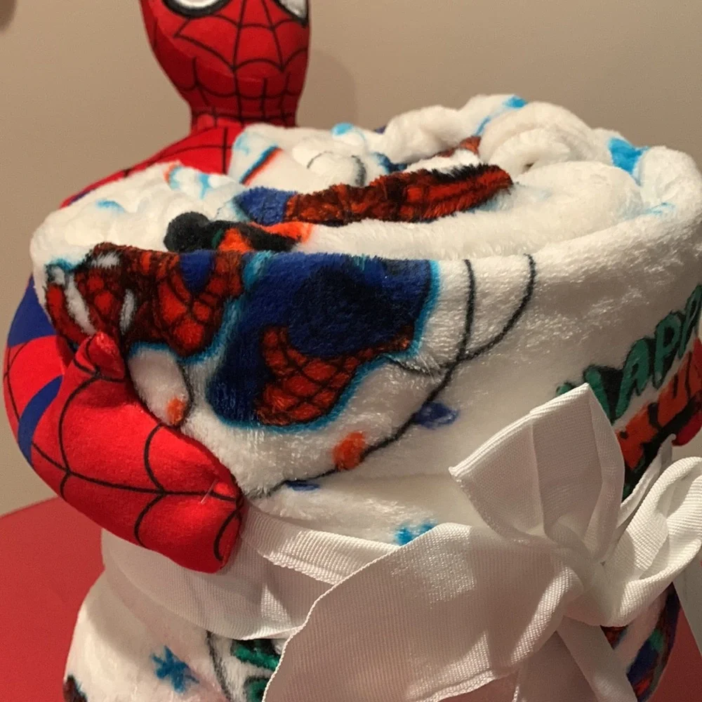 Marvel Spider-Man Holiday throw with pillow buddy
